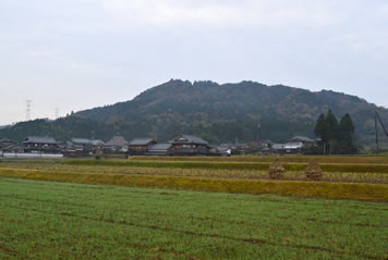 写真：山上 庚申さんへのアクセス