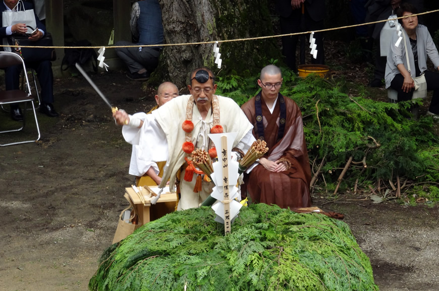 廣徳寺本堂再建復興落慶慶讃法要と採燈大護摩供