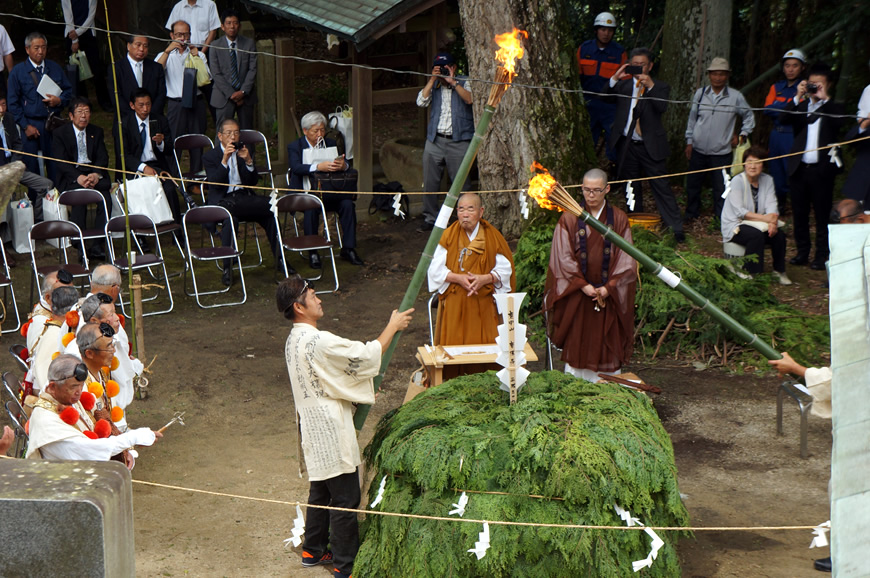 廣徳寺本堂再建復興落慶慶讃法要と採燈大護摩供